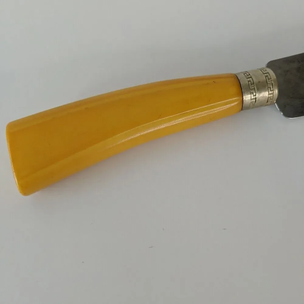 Westall Richardson Forever Sharp Sheffield England Knife Gold Bakelite Handle